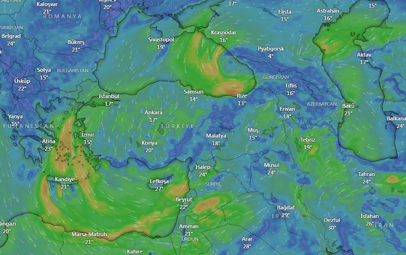 Meteoroloji saat verip 11 ili uyardı. Gök gürültülü sağanak vuracak 19